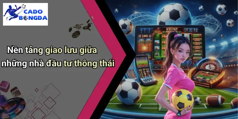 Nền tảng giao lưu giữa những nhà đầu tư thông thái