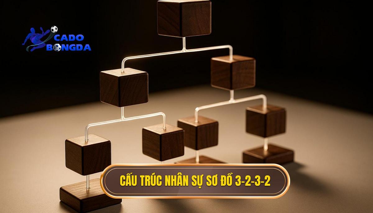 Cấu trúc nhân sự và vai trò các vị trí trong sơ đồ 3-2-3-2