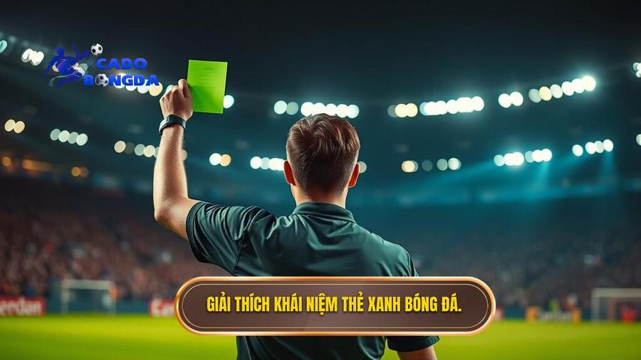 Khái niệm cơ bản: Thẻ xanh trong bóng đá là gì?