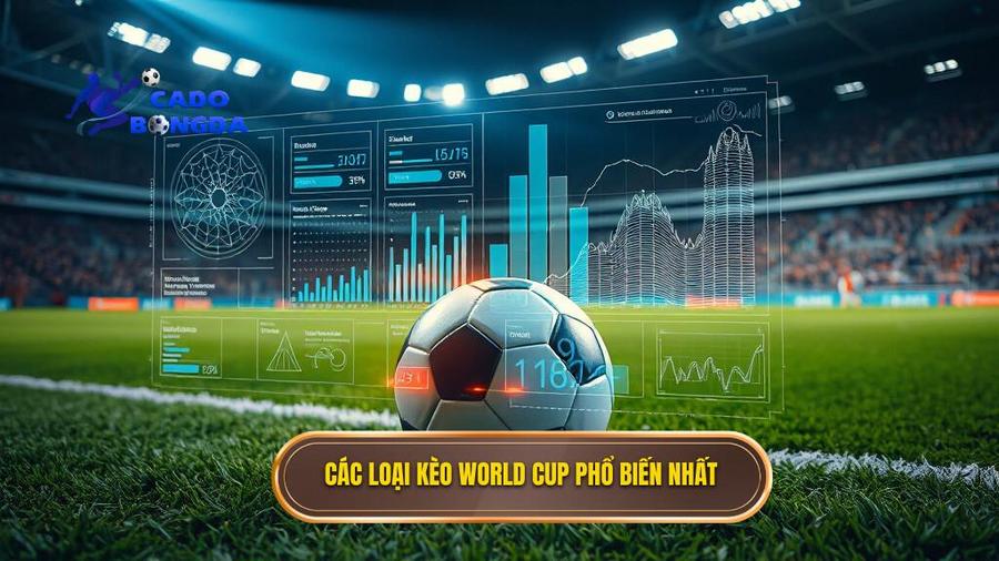 2. Các loại kèo World Cup phổ biến nhất