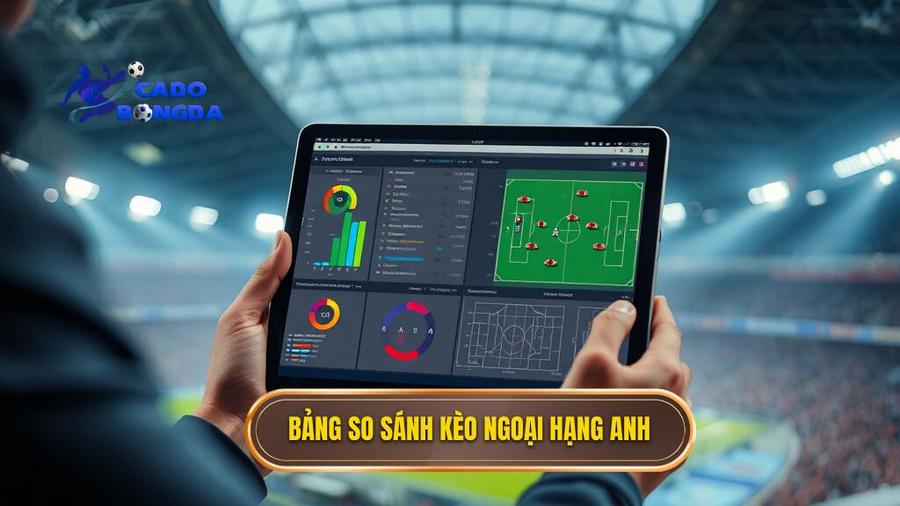 3. Bảng so sánh kèo Ngoại hạng Anh